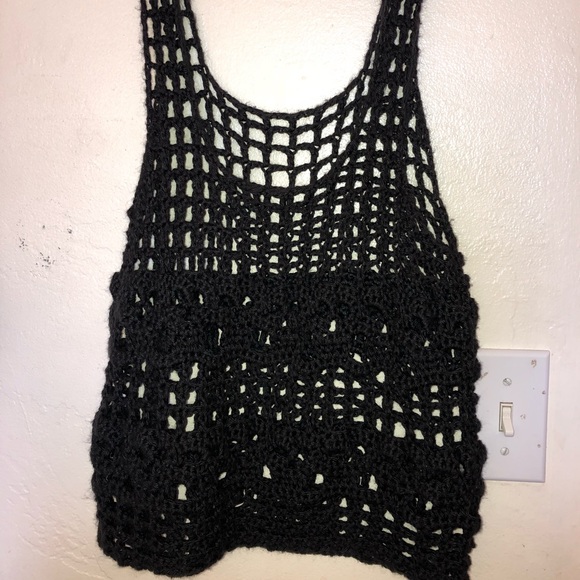 Handmade crochet tank - Picture 1 of 5
